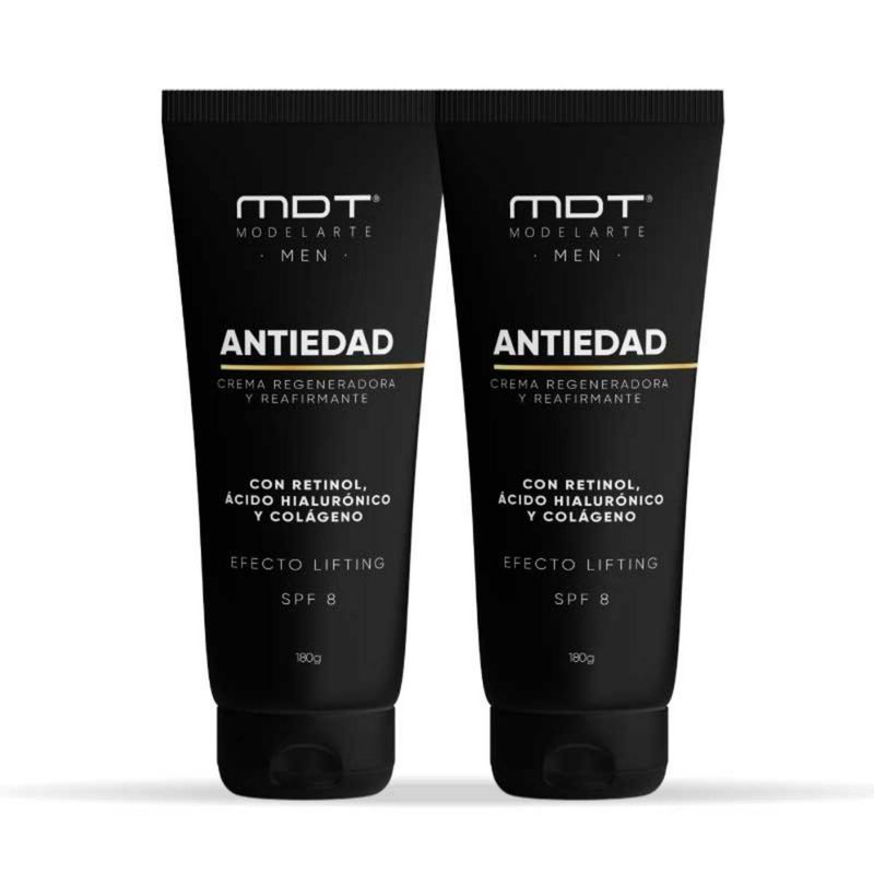 MODELARTE - Combo 2 Crema Antiarrugas Antiedad Reafirmante Hombre Modelarte