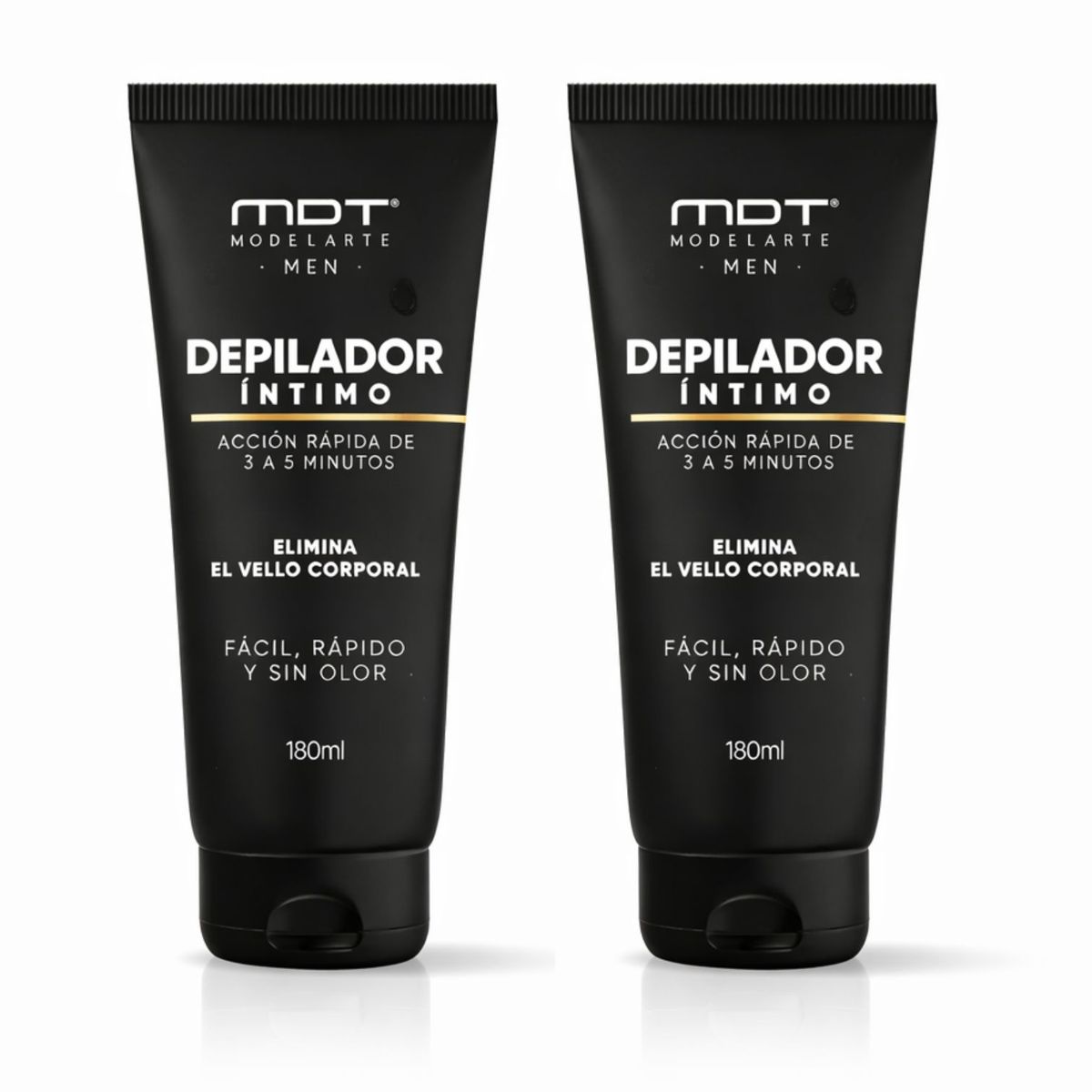 MODELARTE - Kit 2 Crema Depilatoria para Zonas Íntimas Hombre Modelarte