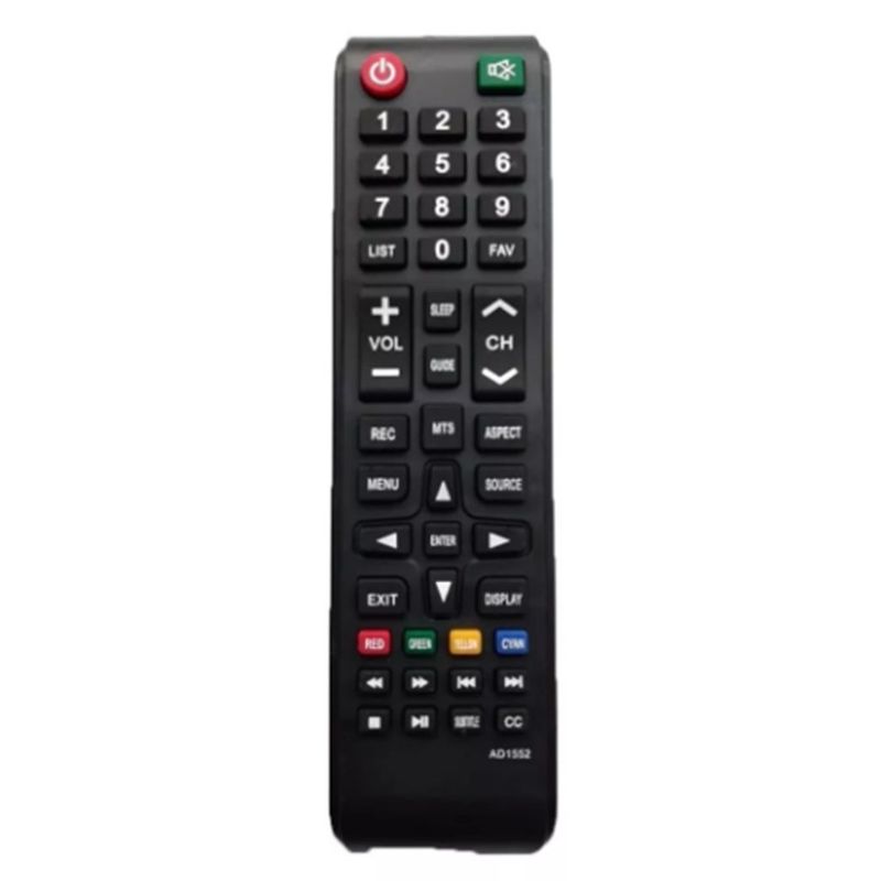 GENERICO - Control Remoto Para Tv Exclusiv Jlc Caixun + Forro + Pilas