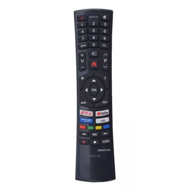 GENERICO - Control Remoto Tv Caixun Jlc Exclusiv Smart + Forro + Pilas