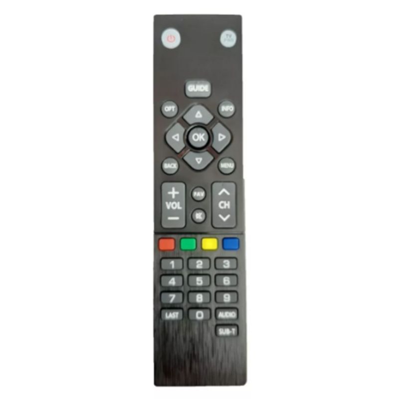 GENERICO - Control Remoto Decodificador Une + Forro + Pilas