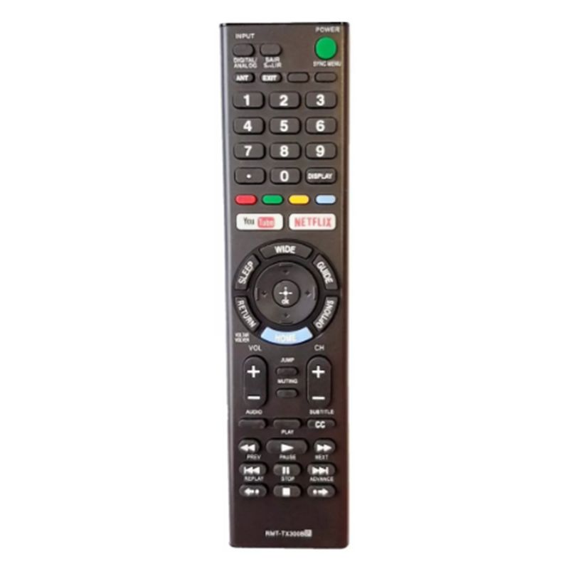 GENERICO - Control Remoto Tv Sony Smart Netflix Youtube + OBSEQUIO