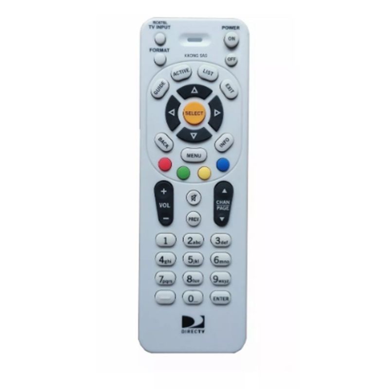 GENERICO - Control Remoto Para Decodificadores Directv + Forro + Pilas