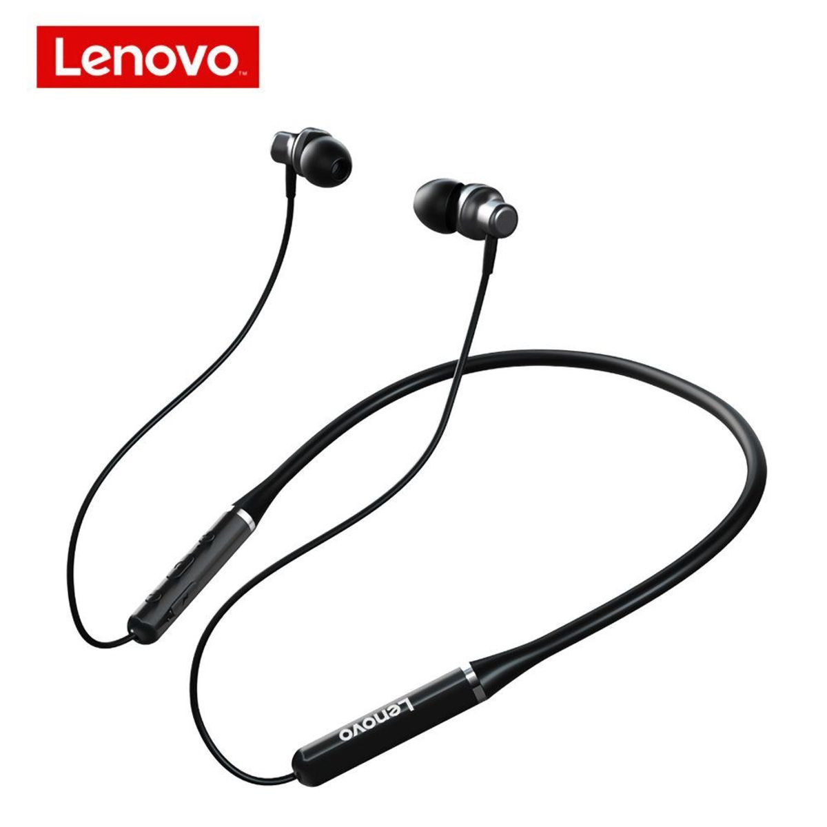 LENOVO - Audífonos Bluetooth Lenovo HE05 Deportivos Originales