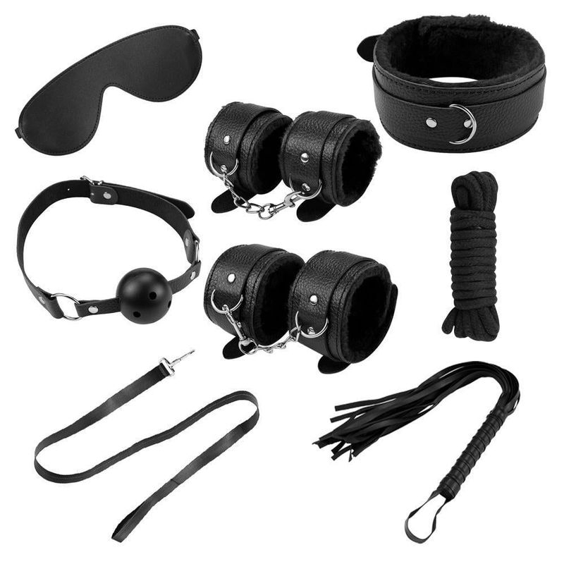 GENERICO - Kit Bondage Capri Negro Camtoyz