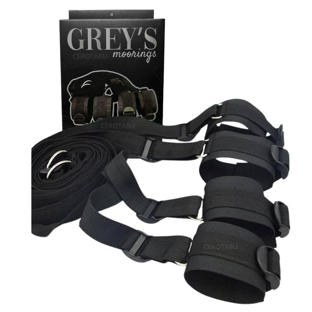 GENERICO - Sometedor Esposas BDSM Amarre Para Cama Juego Erotico