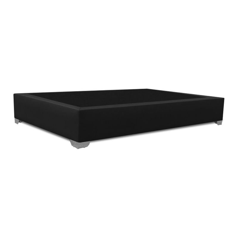 MAGIC CLASS - BASE CAMA PREMIUM TOP 120X190 ECOCUERO NEGRO