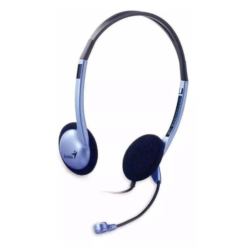 GENERICO - Diadema Audífonos Genius Hs-02b  Azul