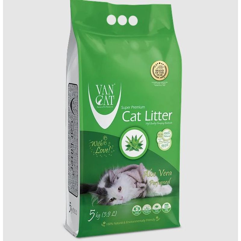 GENERICO - VAN CAT - Arena Súper Premium - Aloe Vera 5Kg