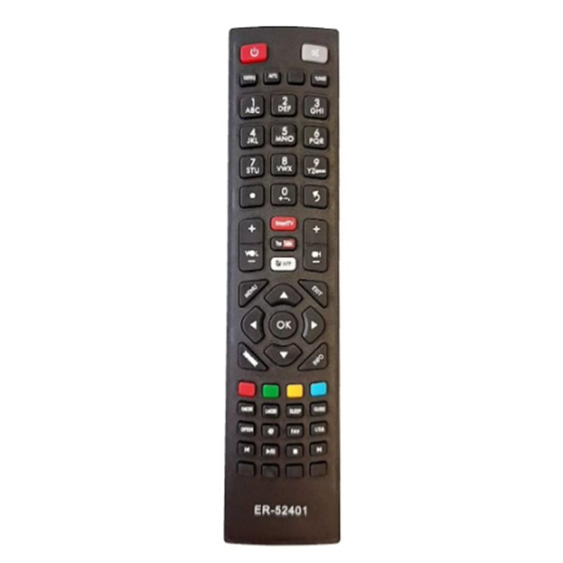 GENERICO - Control Remoto Tv Challenger Hyundai Smart + Forro