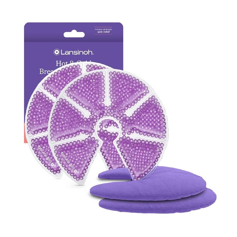 LANSINOH - Lansinoh Discos Gel Relajantes Terapia 3en1 Lact Materna