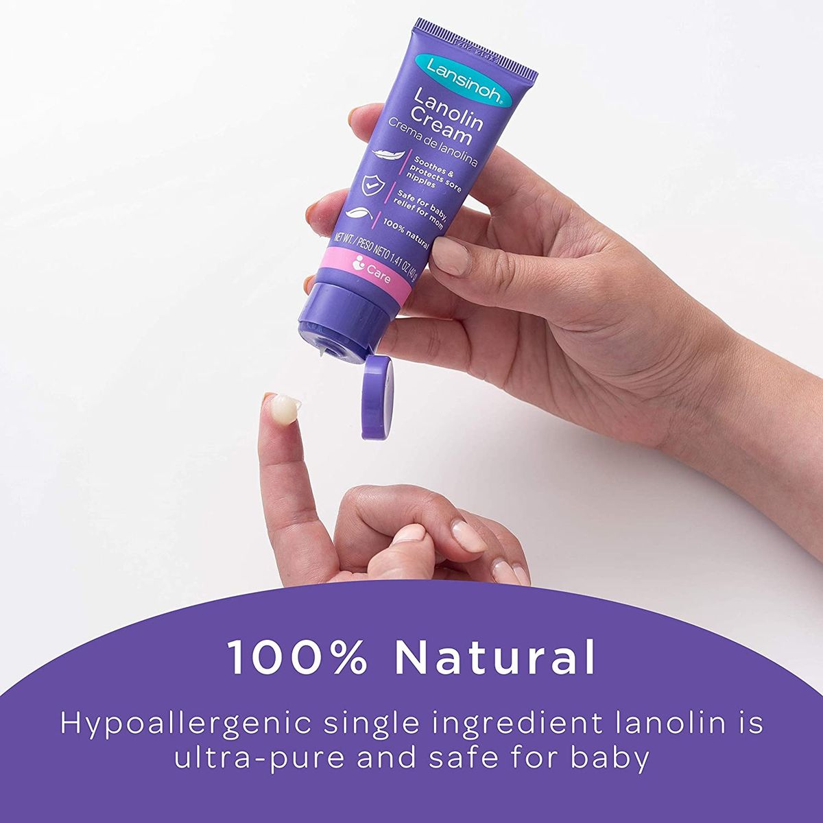 LANSINOH - Crema Lanolina Lansinoh Hpa 40gr Pezones Madres Lactantes