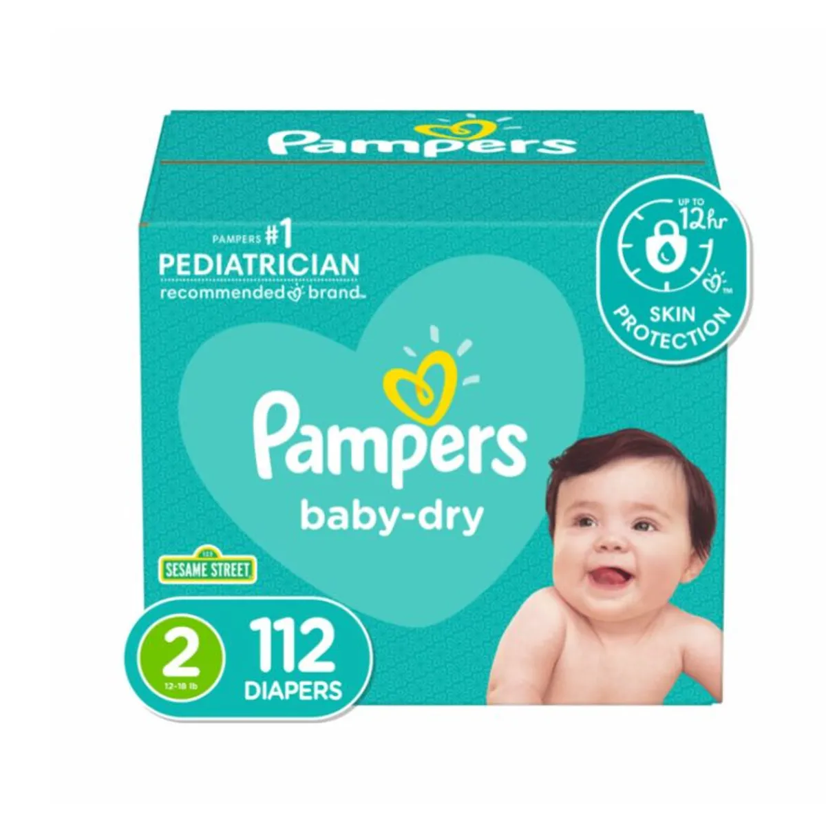 PAMPERS - Pañal PAMPERS Baby Dry Etapa 2 x 112 Unidades