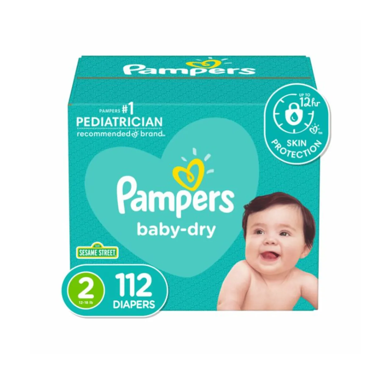 PAMPERS - Pañal PAMPERS Baby Dry Etapa 2 x 112 Unidades