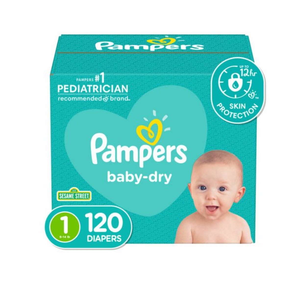 PAMPERS - Pañal PAMPERS Baby Dry Etapa 1 x 120 Unidades
