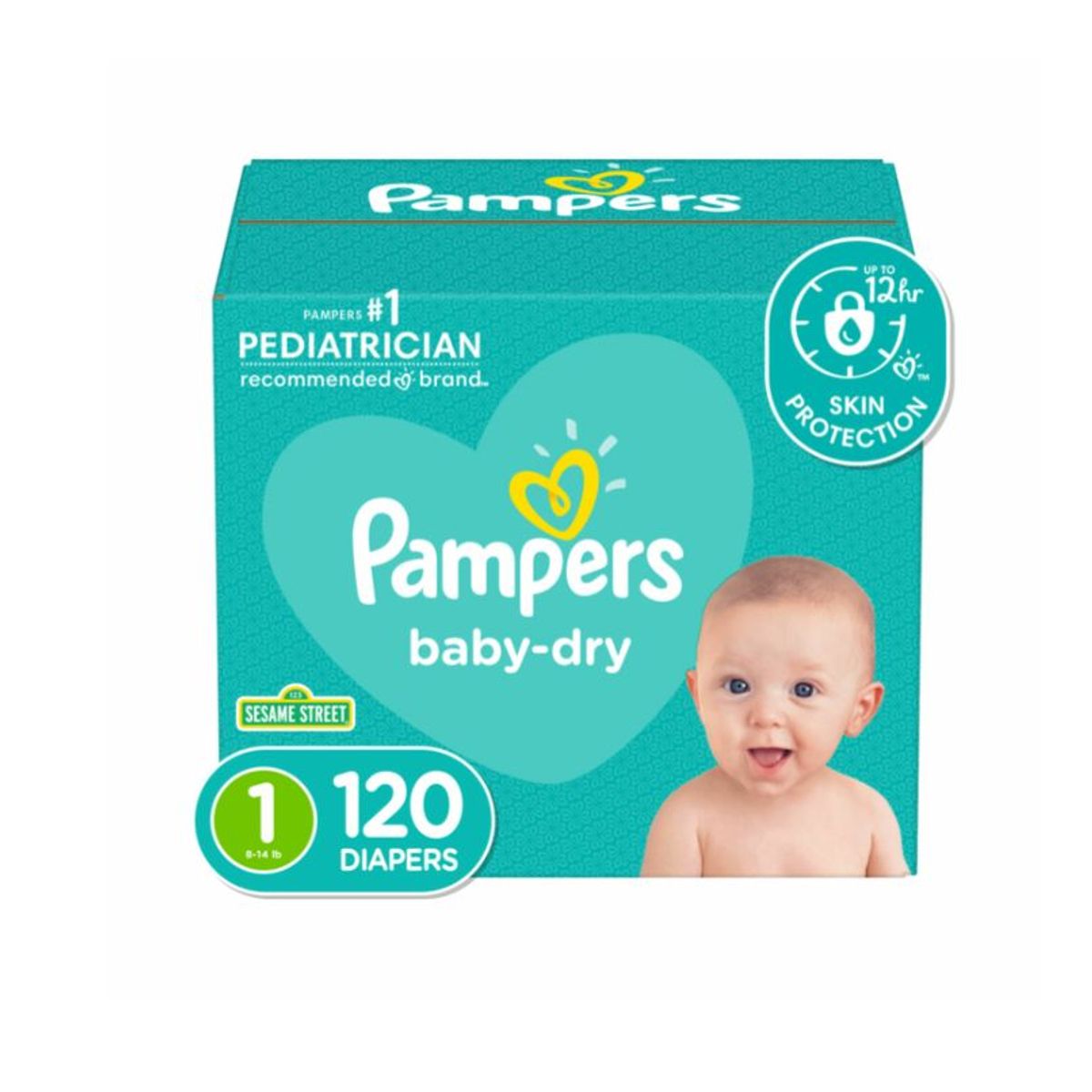 PAMPERS - Pañal PAMPERS Baby Dry Etapa 1 x 120 Unidades