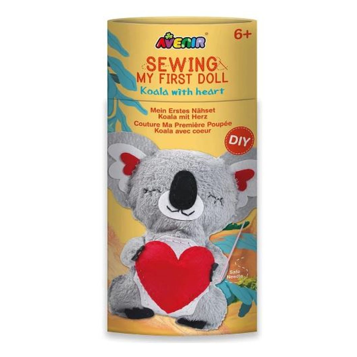 JUGANDO Y EDUCANDO - Juguete Niñas Set De Arte Y Manualidades Koala Tejido