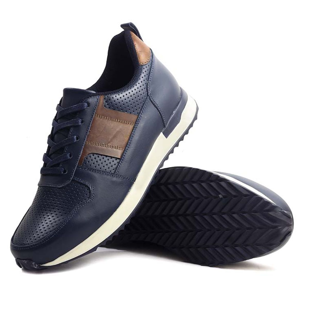 OCAI - Tenis en Cuero para Hombre Ocai Iván Azul