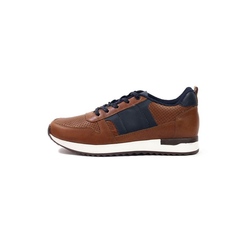 OCAI - Tenis en Cuero para Hombre Ocai Iván Miel