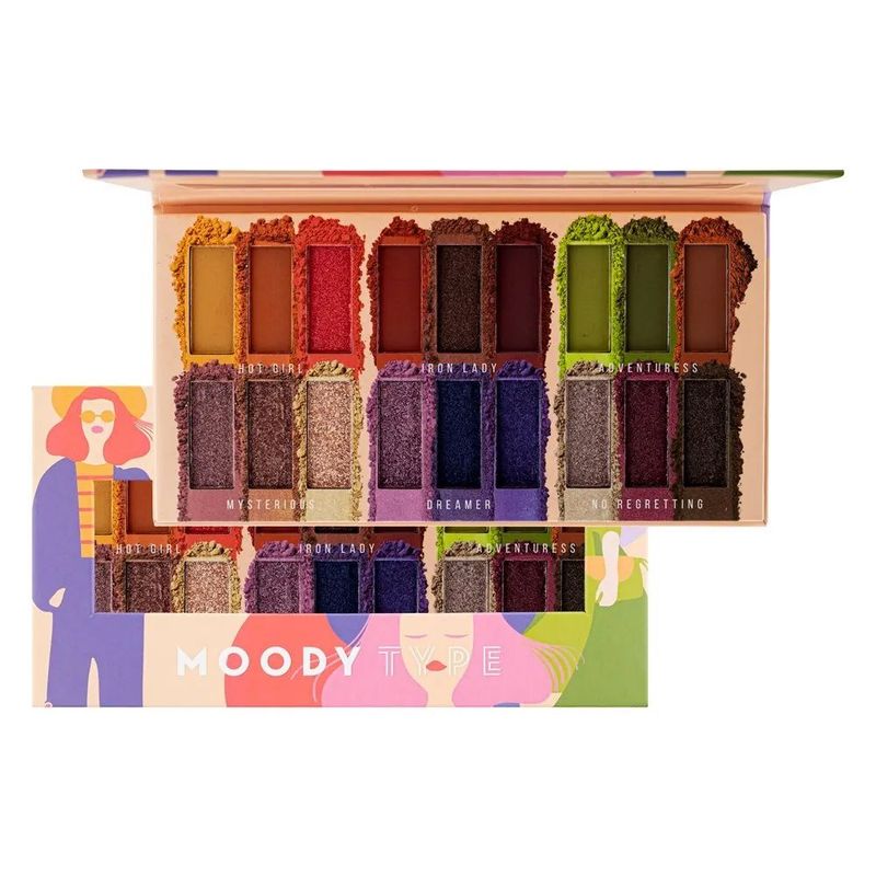 RUBY ROSE - Paleta de sombras Moody Type Ruby Rose