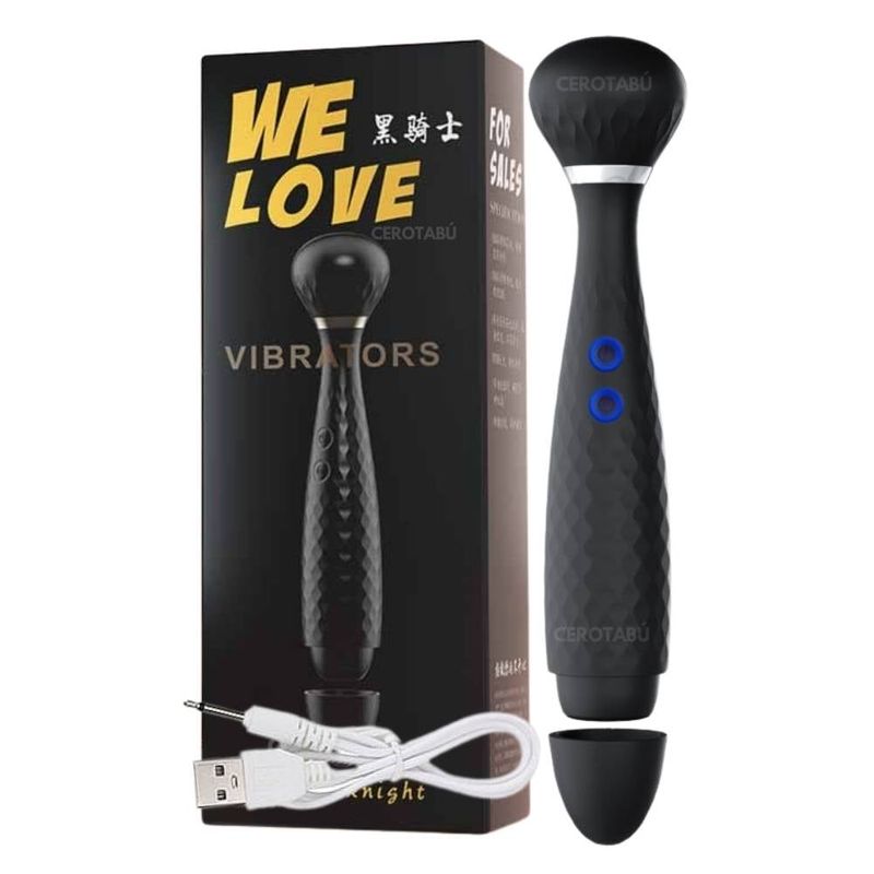 GENERICO - Vibrador Masajeador Clítoris Doble Función Juguete Sexual Hitachi