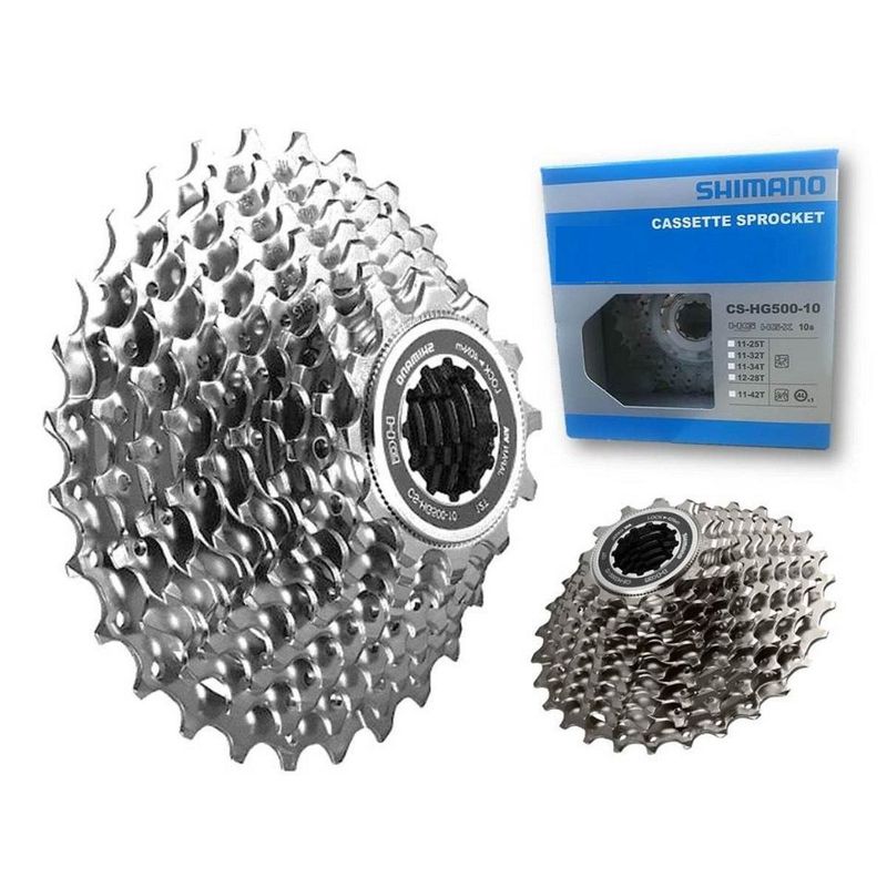 SHIMANO - Pacha Shimano Tiagra 10 Vel Cassette 11/32 CS-HG500-10