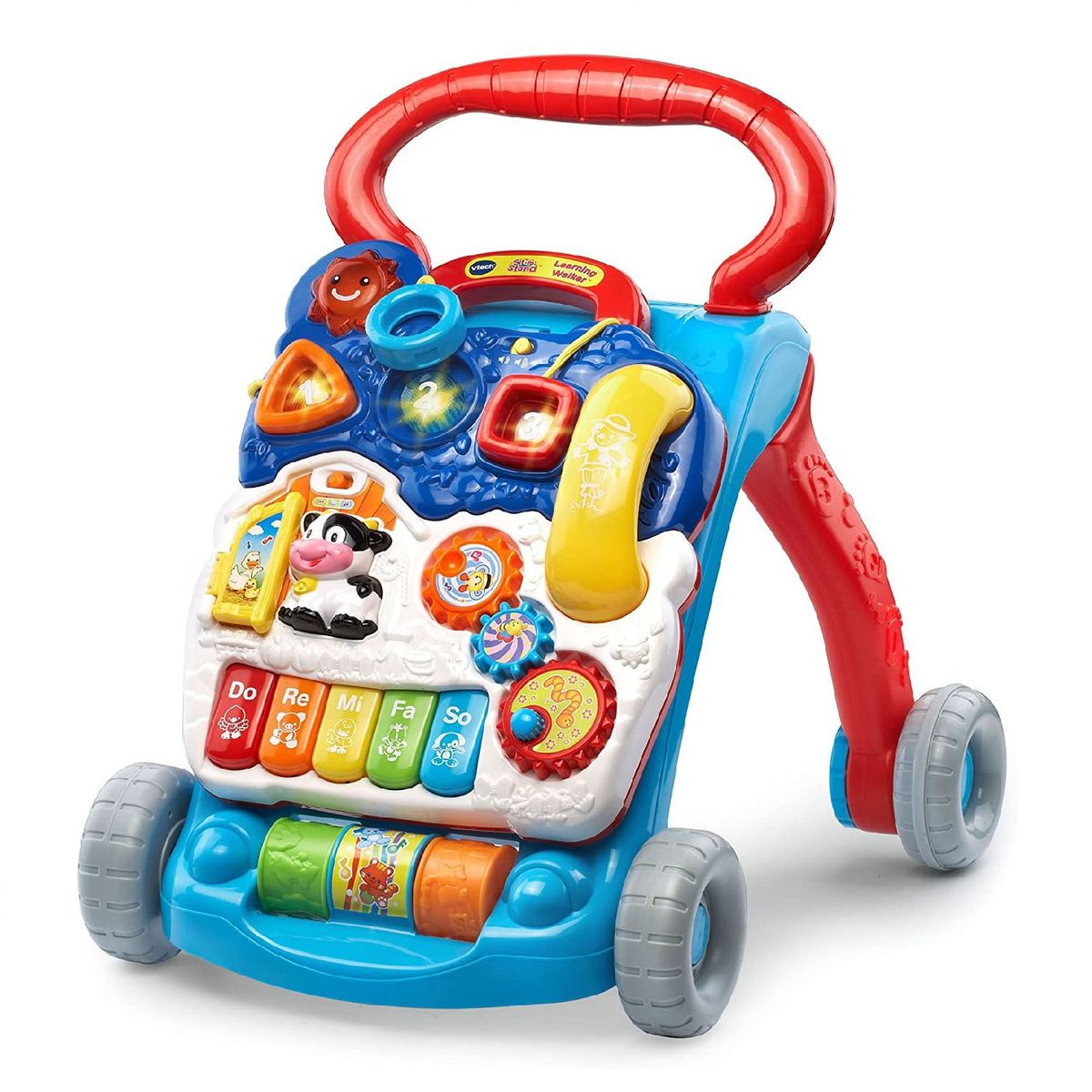VTECH - Andadera Caminador Vtech 2en1 Sonidos Luces Para Bebe