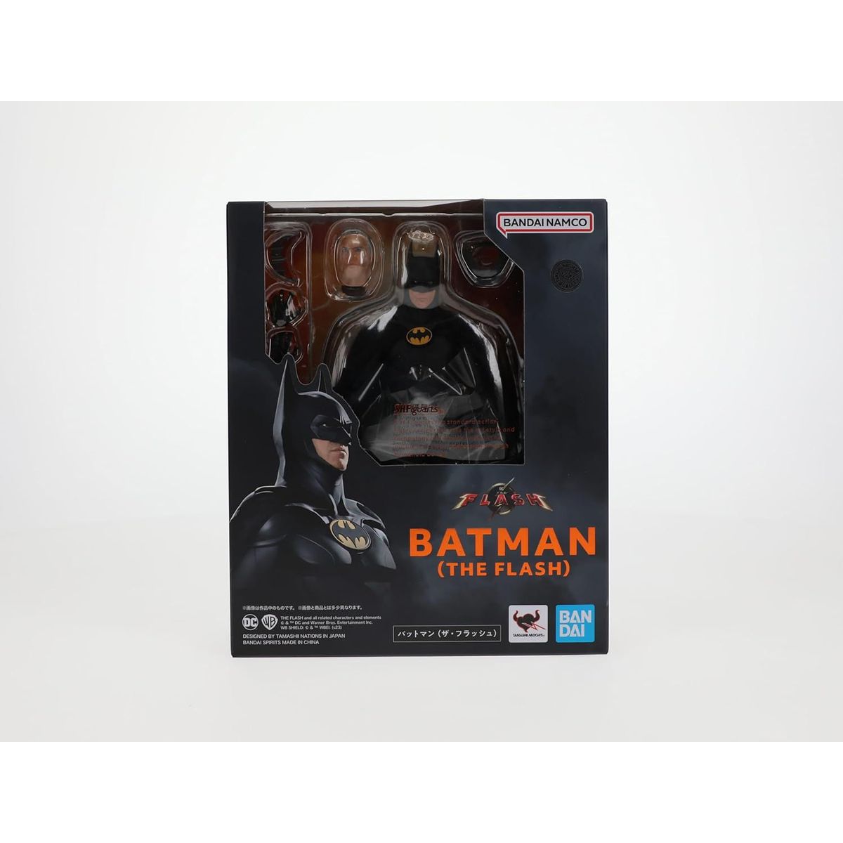 BANDAI - Batman Keaton Figura Acción The Flash Movie Sh Figuarts 16 C