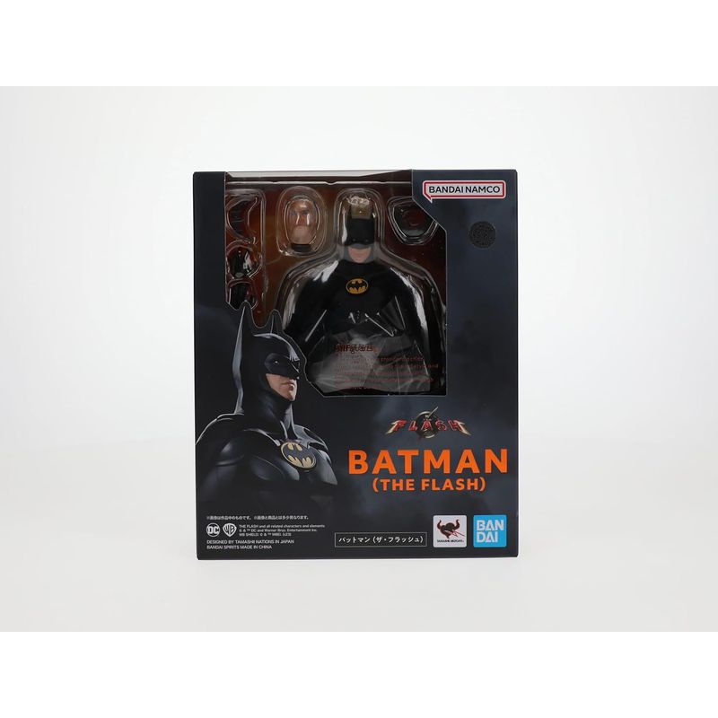 BANDAI - Batman Keaton Figura Acción The Flash Movie Sh Figuarts 16 C