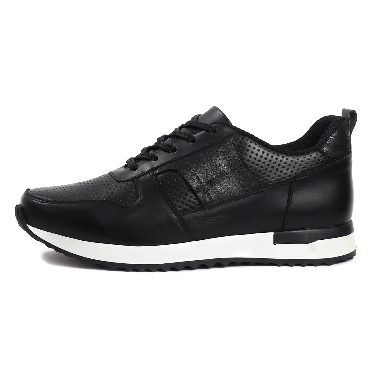 OCAI - Tenis en Cuero para Hombre Ocai Iván Negro
