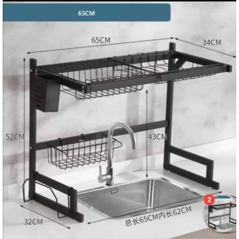 GENERICO - ESCURRIDOR DE PLATOS PARA PLATERO  FABRICADO EN ACERO INOXIDABLE