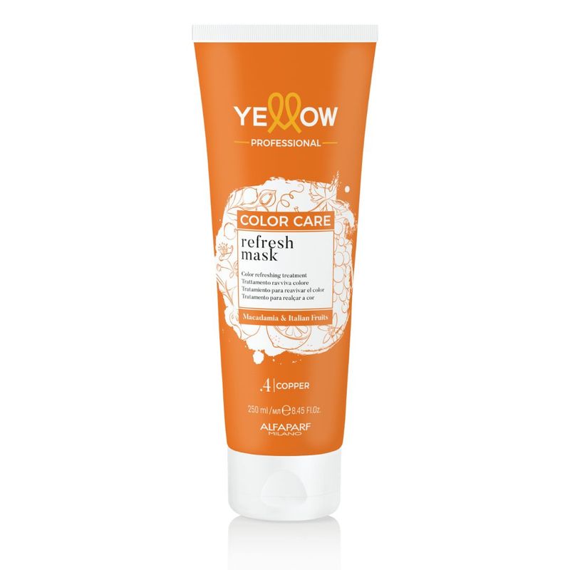 YELLOW - Mascarilla Yellow Alfaparf Color Care .4 Cooper 250mL