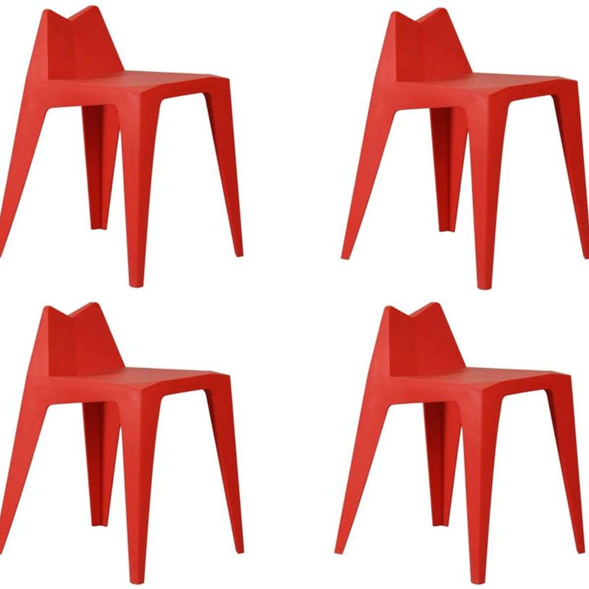 MOBLIHOUSE - Set X4 Silla De Comedor Victory Silla Auxiliar De Cocina Bar Ocio