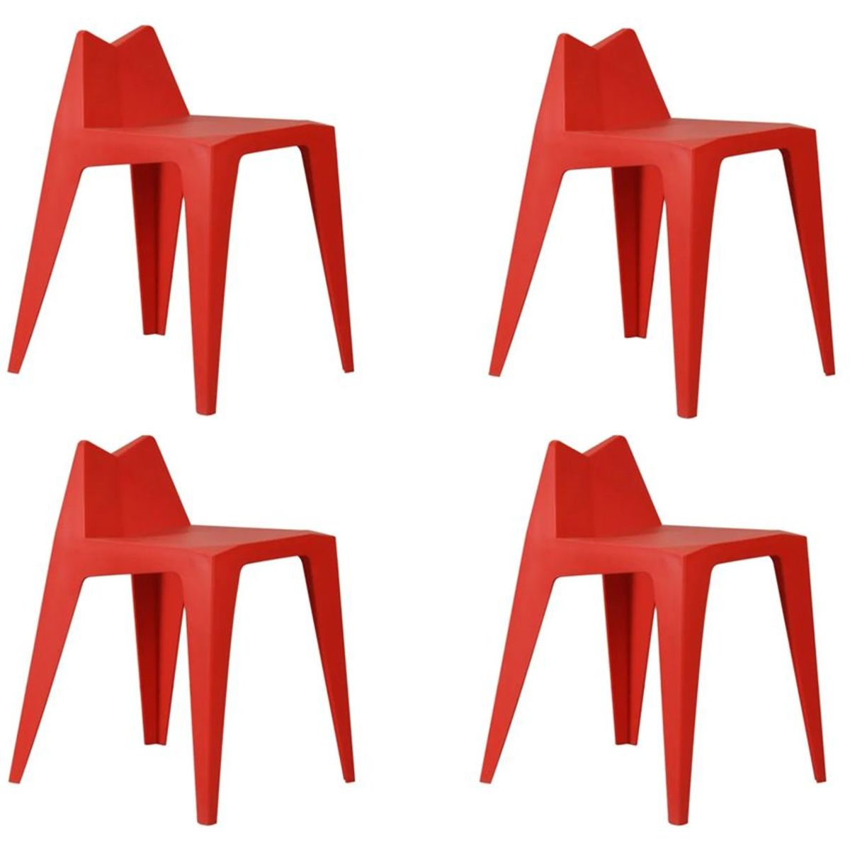 MOBLIHOUSE - Set X4 Silla De Comedor Victory Silla Auxiliar De Cocina Bar Ocio