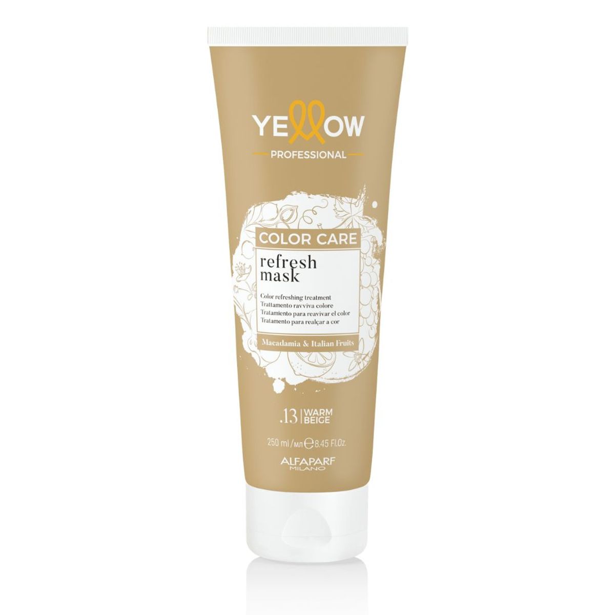 YELLOW - Mascarilla Yellow Alfaparf Color Care .13 Warm Beige 250mL