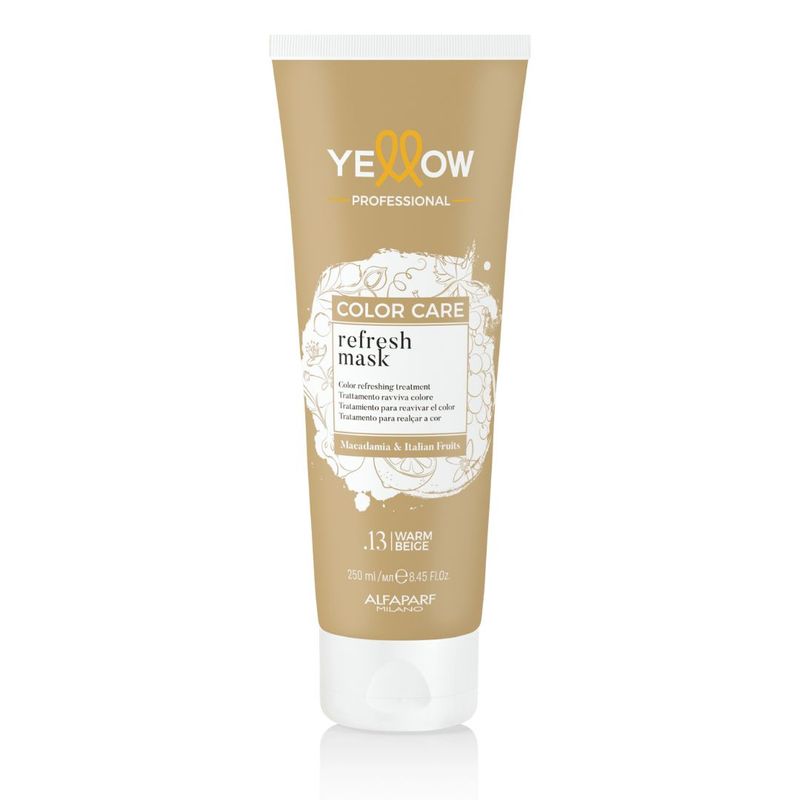 YELLOW - Mascarilla Yellow Alfaparf Color Care .13 Warm Beige 250mL