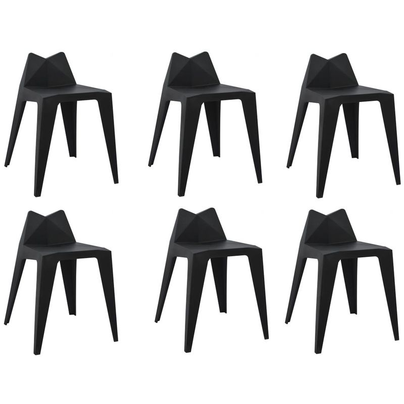 MOBLIHOUSE - Set X6 Silla De Comedor Victory Silla Auxiliar De Cocina Bar Ocio