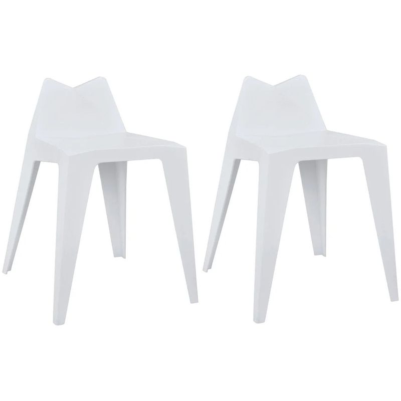 MOBLIHOUSE - Set X2 Silla De Comedor Victory Silla Auxiliar De Cocina Bar