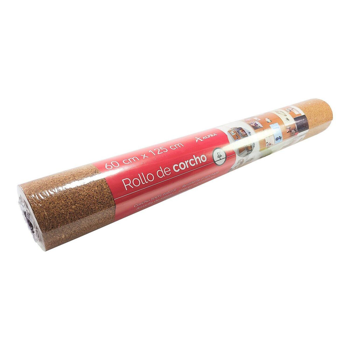 ALFRA - Corcho natural alfra rollo flexible de 60 x 125 cm