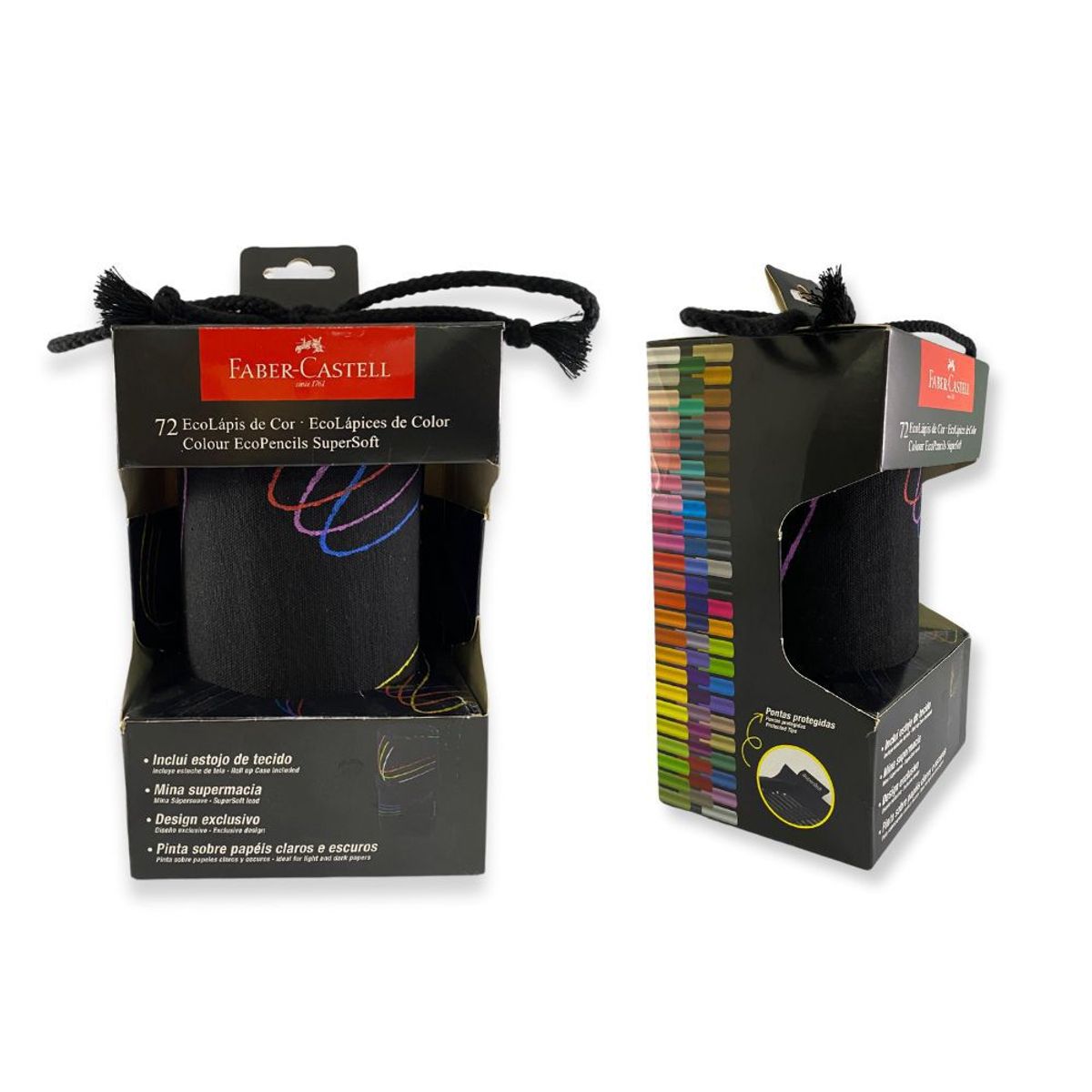 FABER CASTELL - Colores Faber Castell Supersoft X72 Unds Ecológicos