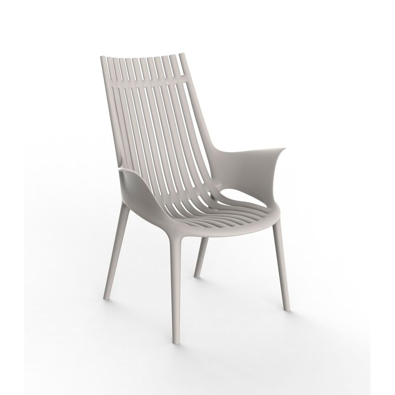 VONDOM - POLTRONAS IBIZA ECRU VONDOM EN POLIPROPILENO