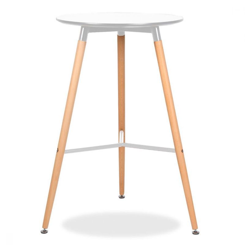 MOBLIHOUSE - Mesa Bar Lucca Blanca 105cm Moblihouse