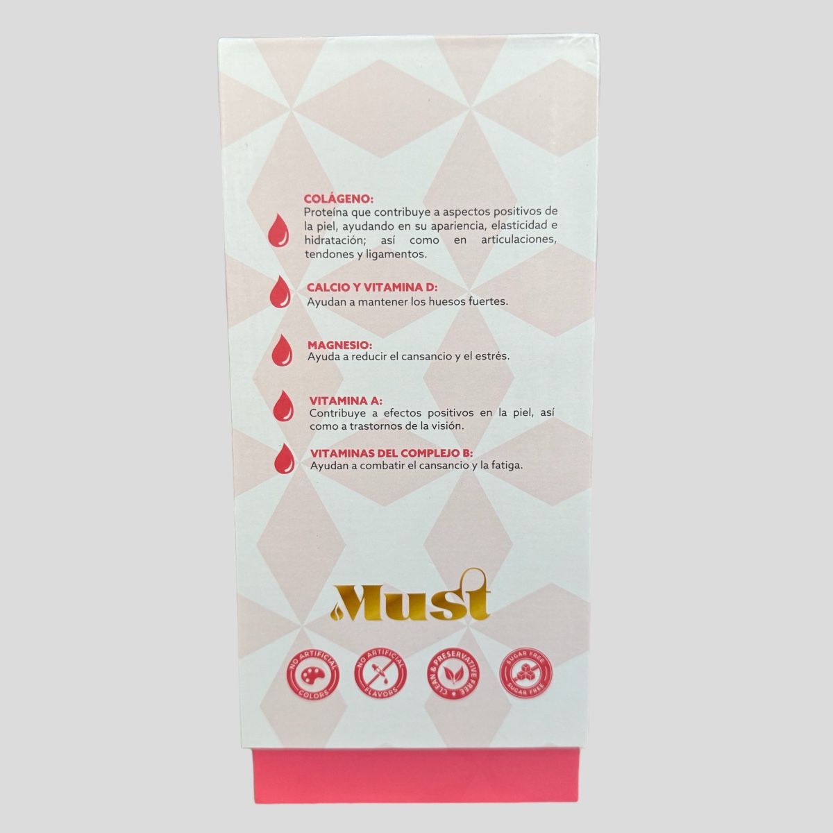 MUST - Colágeno con 9 vitaminas y 3 minerales a base Café Molido X 360g