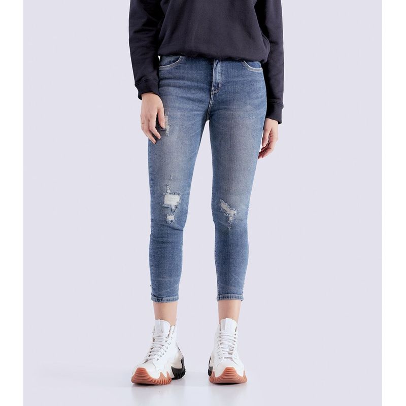 UNSER - Jean Skinny con Proceso medio para Mujer Unser_.