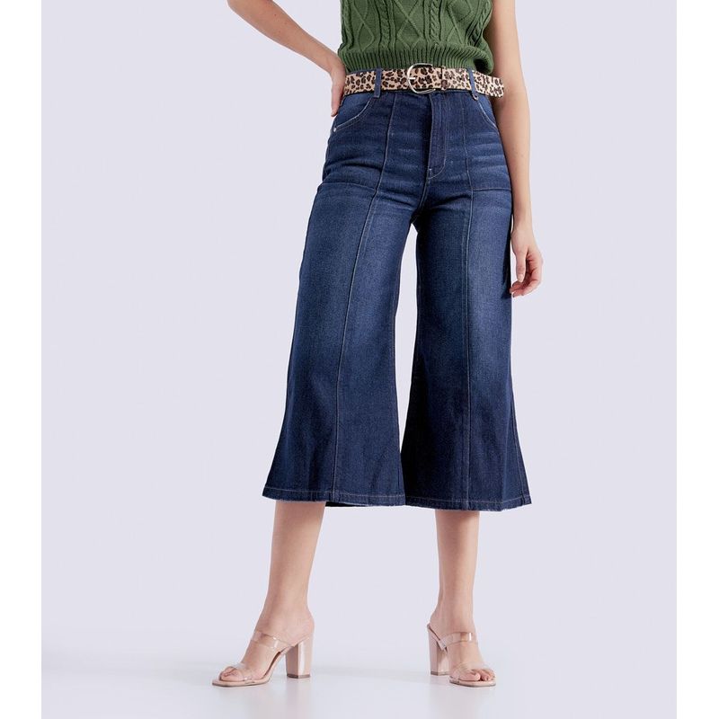 DEREK - Jean Pra Mujer Tipo Culotte Bota Amplia  Derek_.
