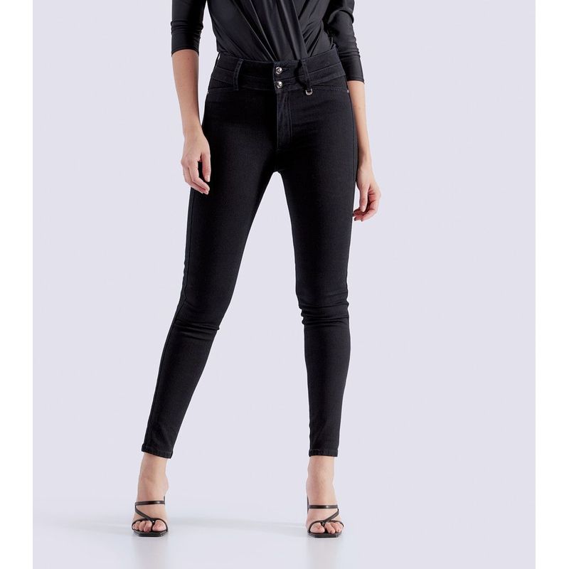 DEREK - Jean Para Mujer  Bota Skinny Sin Bolsillos Derek_.