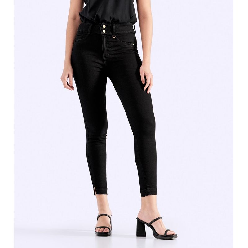 DEREK - Jean Para Mujer Pull Up Bota Skinny Barcelona Nicky Derek_.