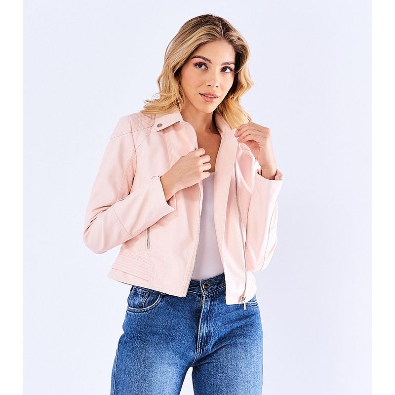 DEREK - Chaqueta Para Mujer En Polipiel Derek