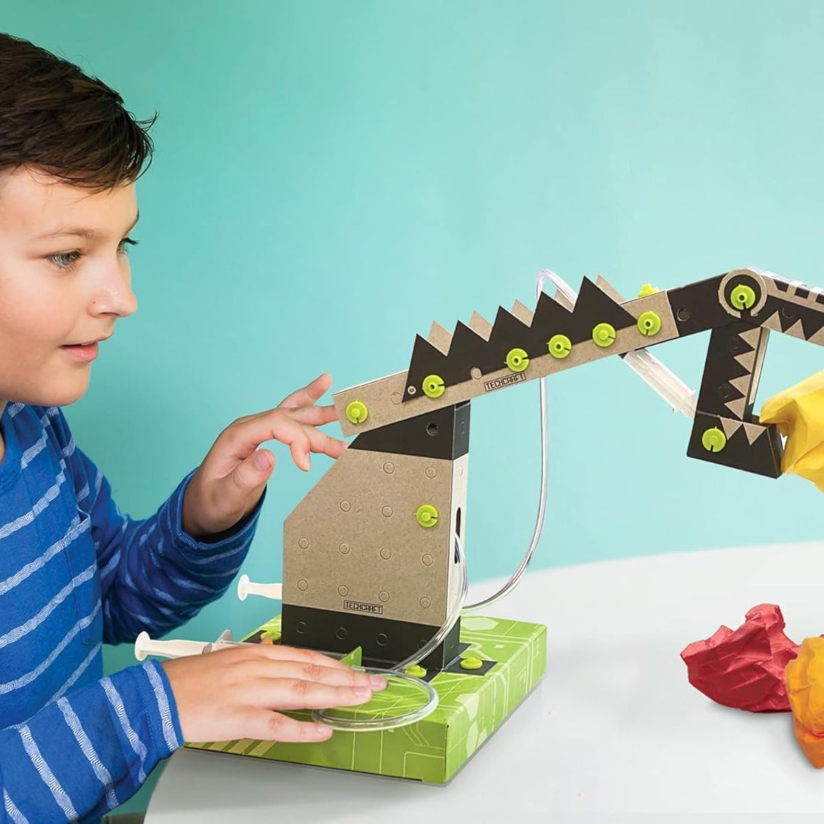 4M - Experimento De Juguete Brazo Hidráulico Stem Niños Niñas