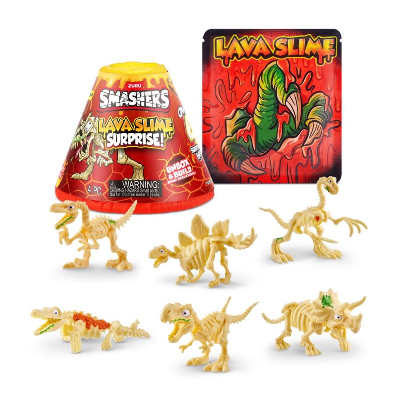 ZURU - Dinosaurio Volcano Smashers Sorpresa